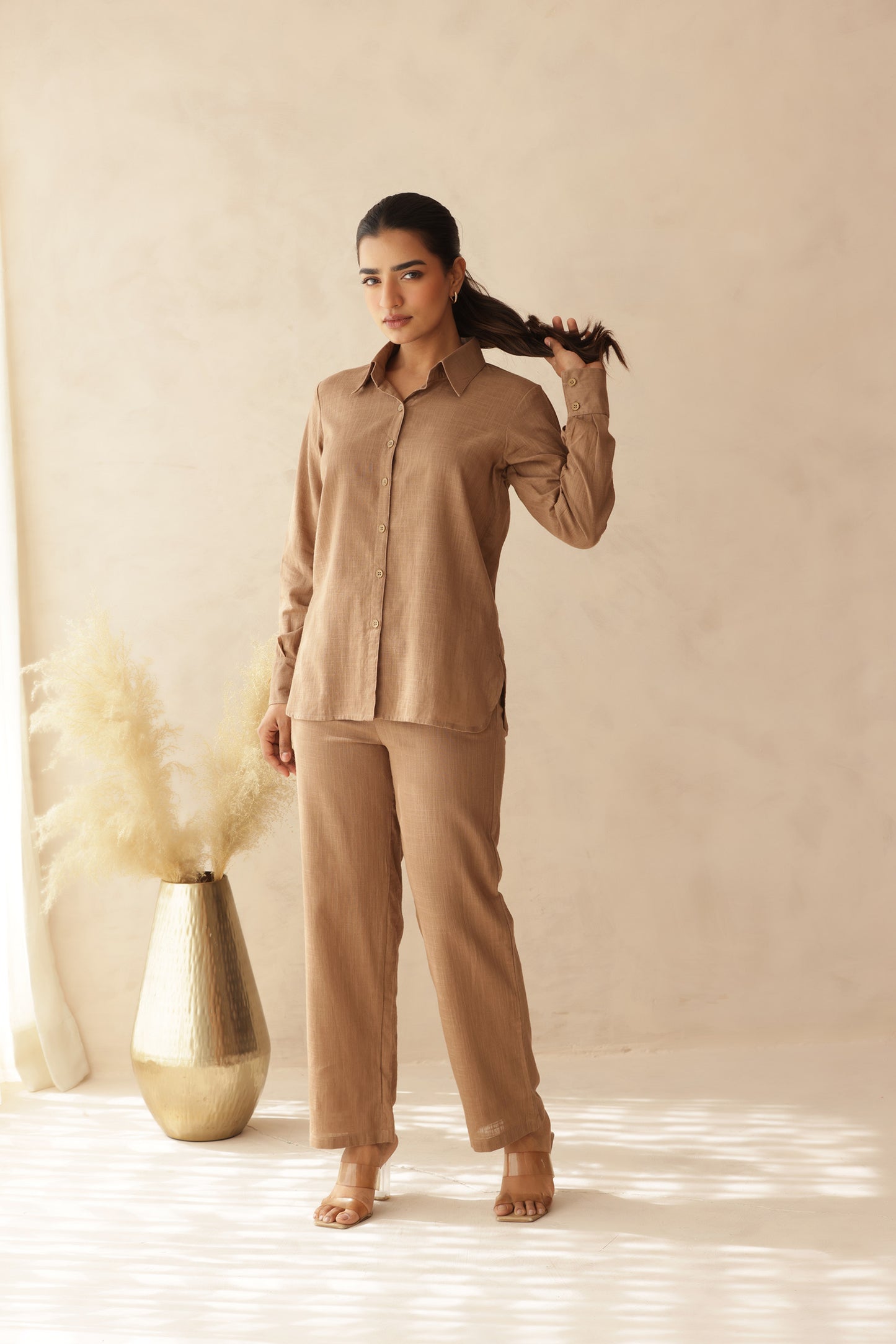 LOLO LINEN COORD SET