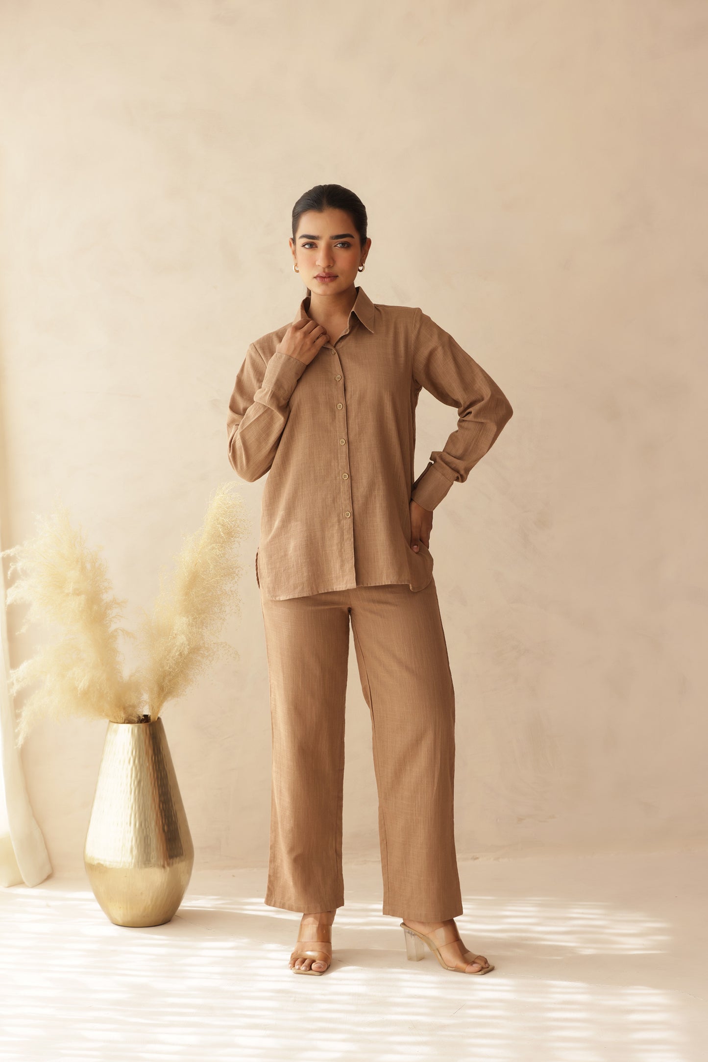 LOLO LINEN COORD SET