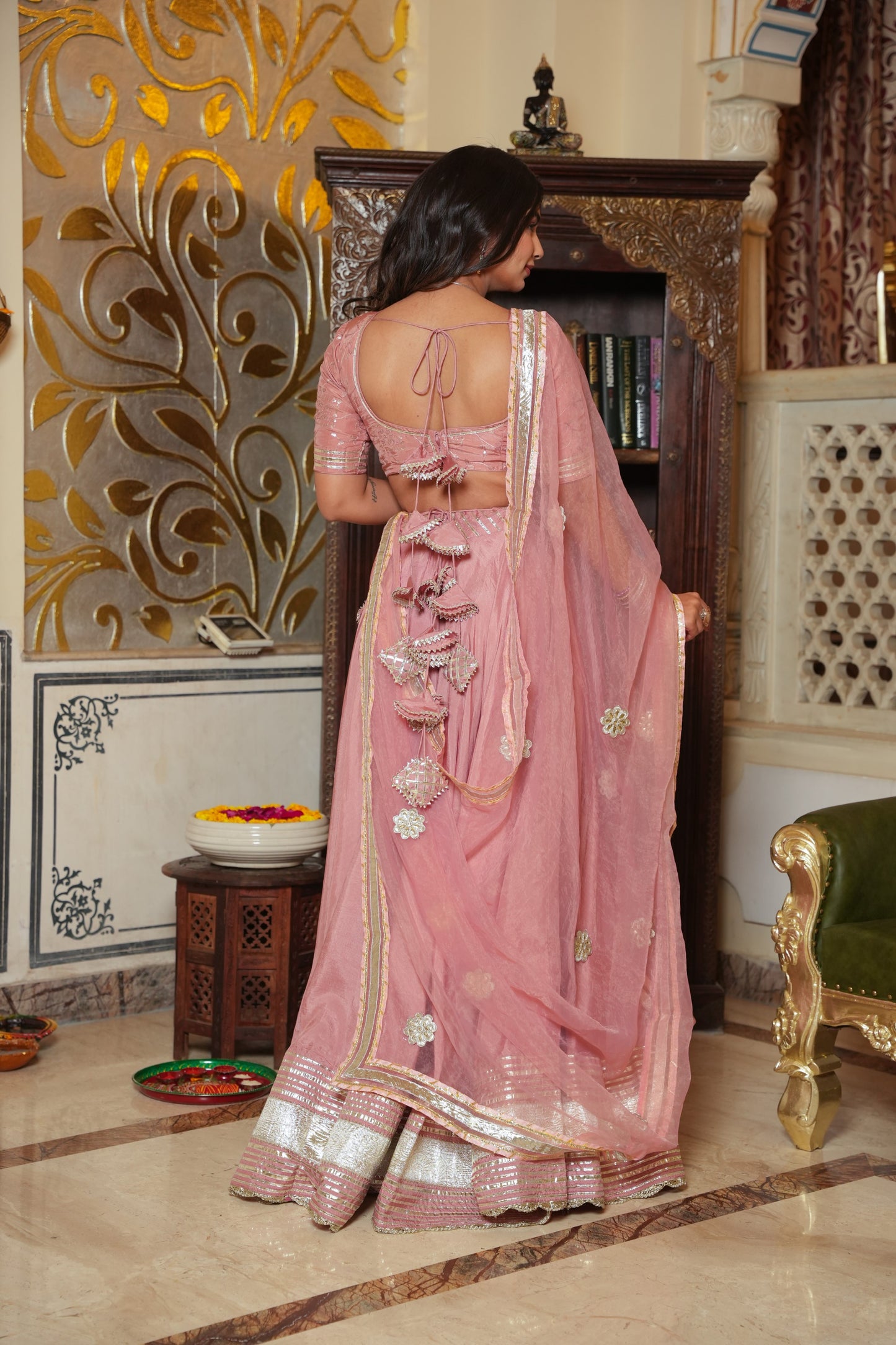 MOONLIGHT SILK LEGENGA SET