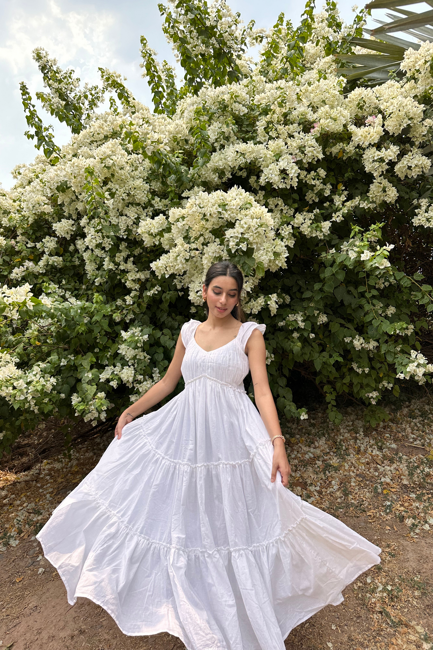 PRINCESS COTTON DRESS