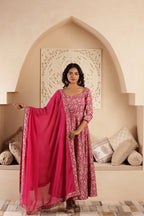 PINK PEARL COTTON SUIT SET