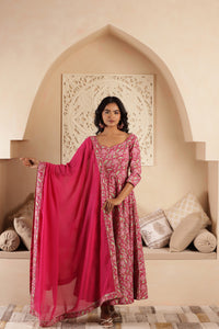 PINK PEARL COTTON SUIT SET