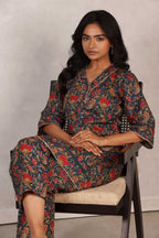 SKYZA BLOCKPRINT COORD SET