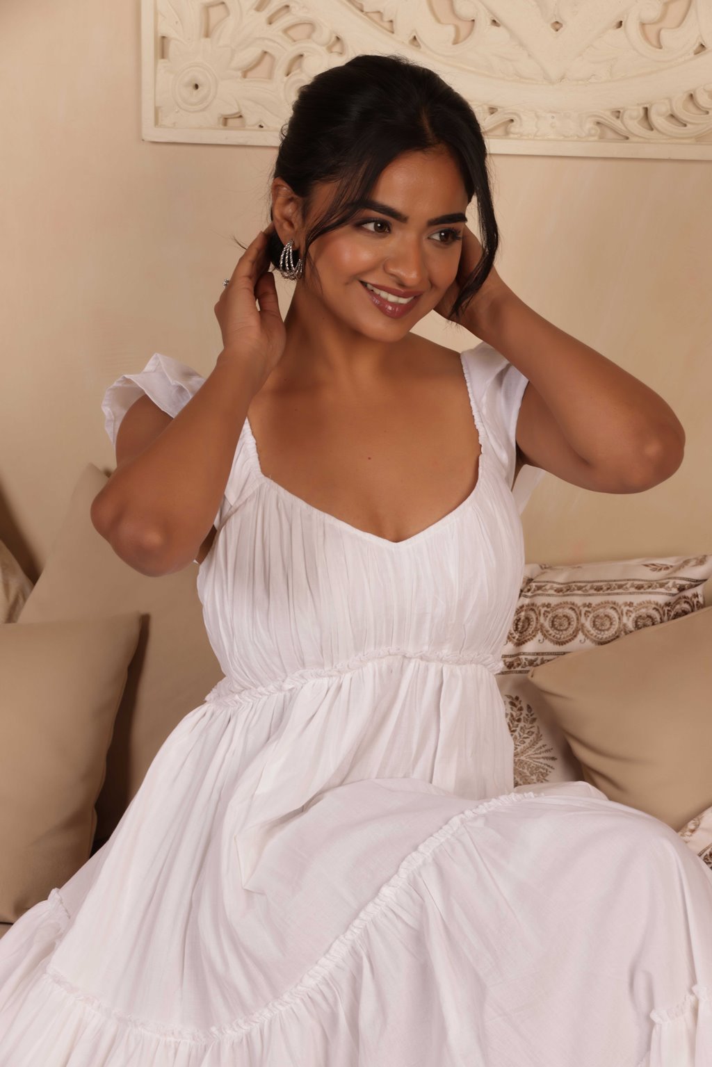 PRINCESS COTTON DRESS