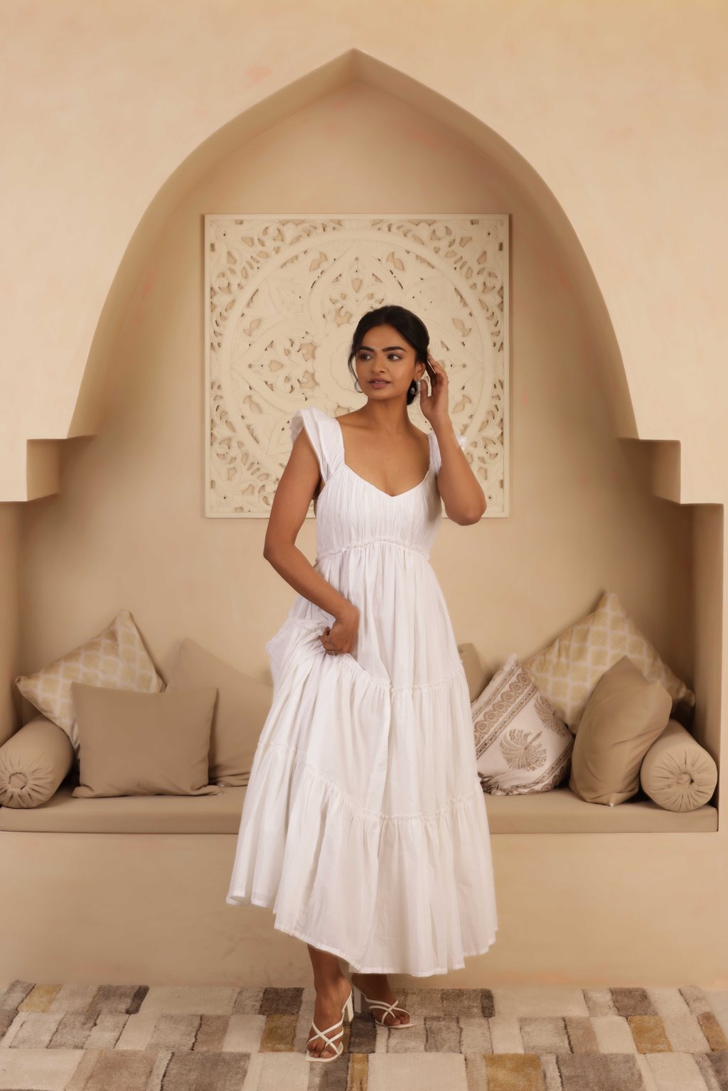 PRINCESS COTTON DRESS