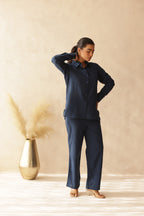 MADAME LINEN COORD SET