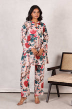 DREAMY PINK COTTON COORD SET