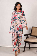 DREAMY PINK COTTON COORD SET