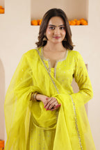 MALLIKA SEQUIN EMBROIDERY SUIT SET