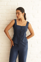 BURBURY LINEN COORD SET