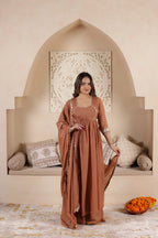 JHALAK GEORGETTE ANARKALI SUIT SET