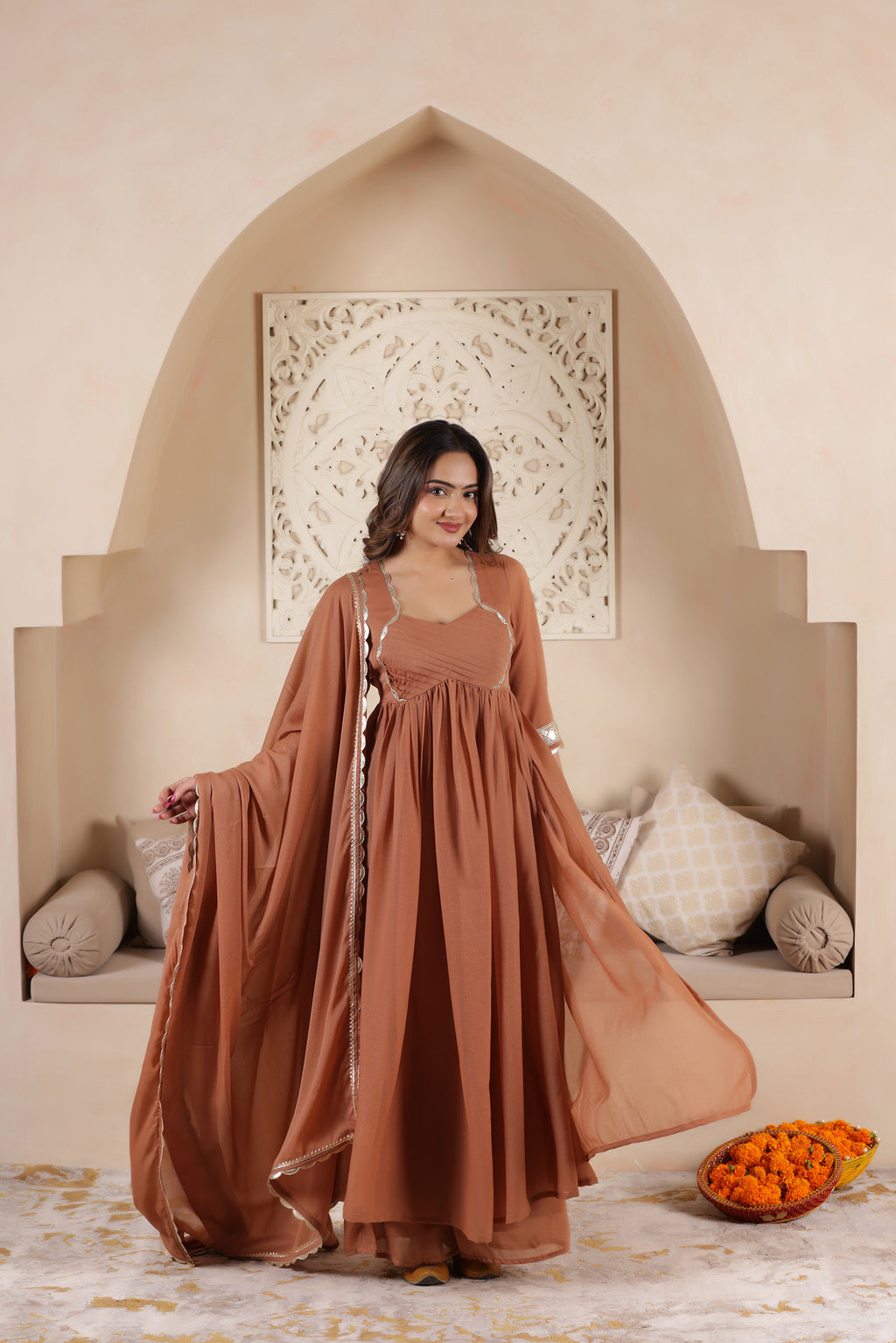 JHALAK GEORGETTE ANARKALI SUIT SET