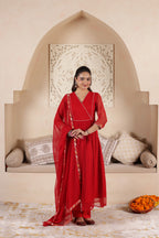 SAJNI GEORGETTE ANARKALI SUIT SET