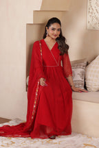 SAJNI GEORGETTE ANARKALI SUIT SET