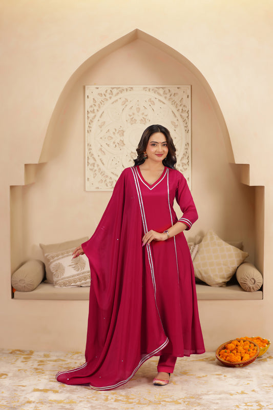RUBY CHINON KALIDAR SUIT SET