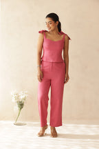 BOBMSHELL LINEN COORD SET