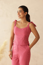 BOBMSHELL LINEN COORD SET