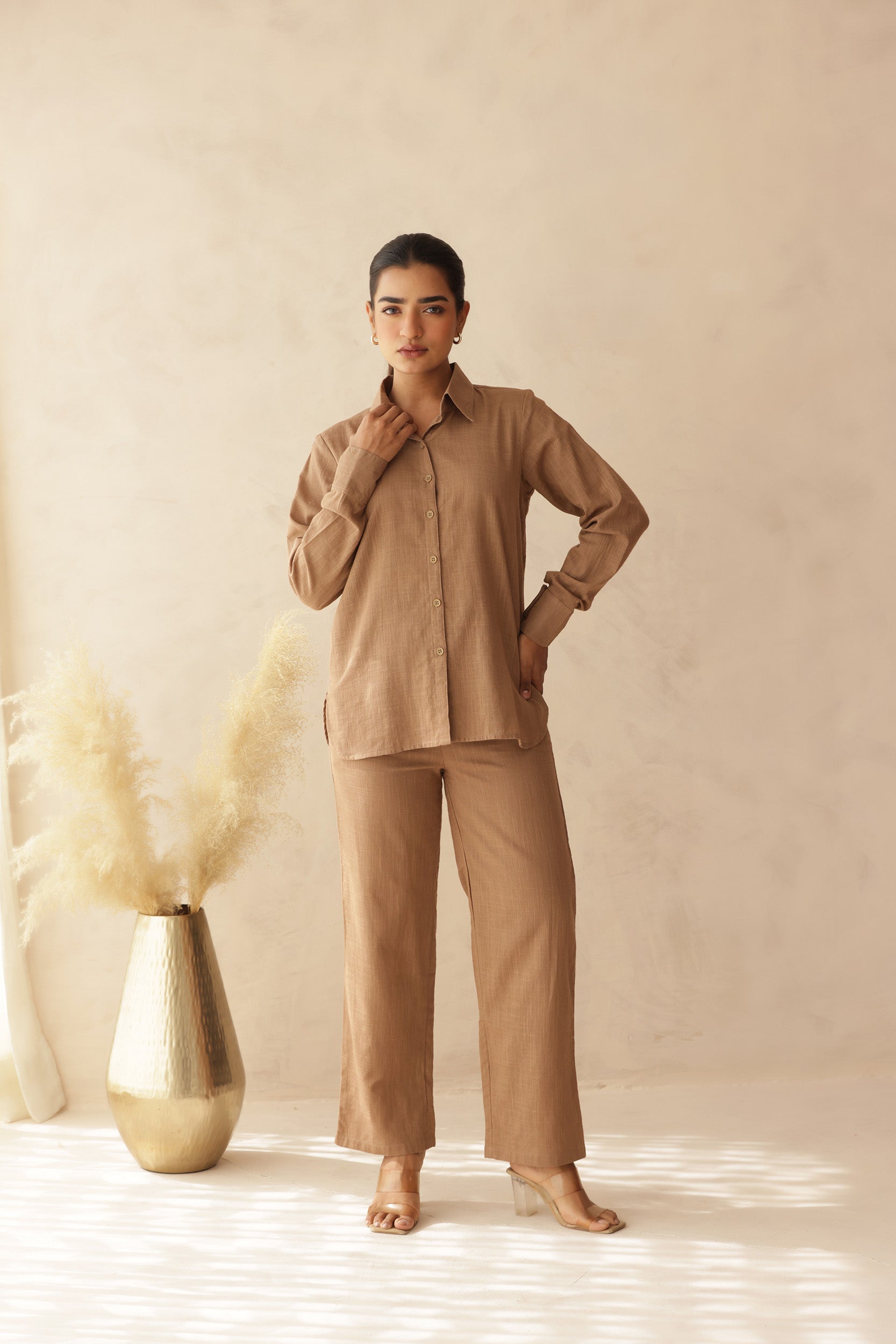 LOLO LINEN COORD SET