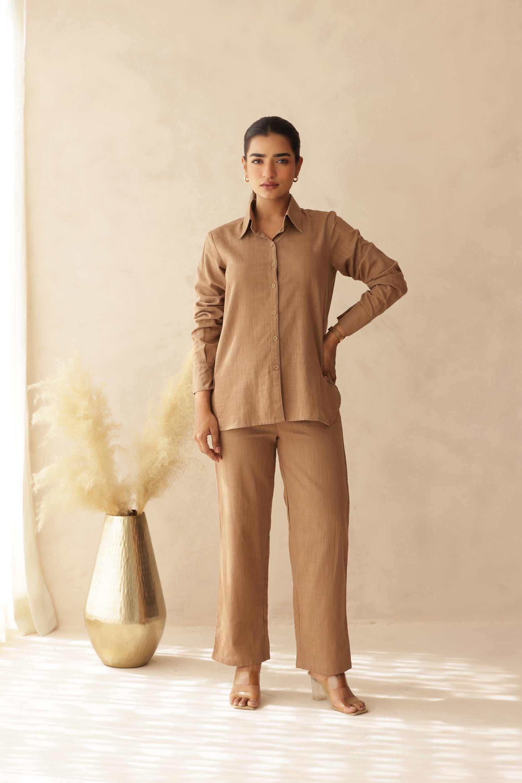 LOLO LINEN COORD SET