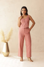 SUGARCANE LINEN COORD SET