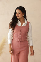 PEACH GLORY COORD SET