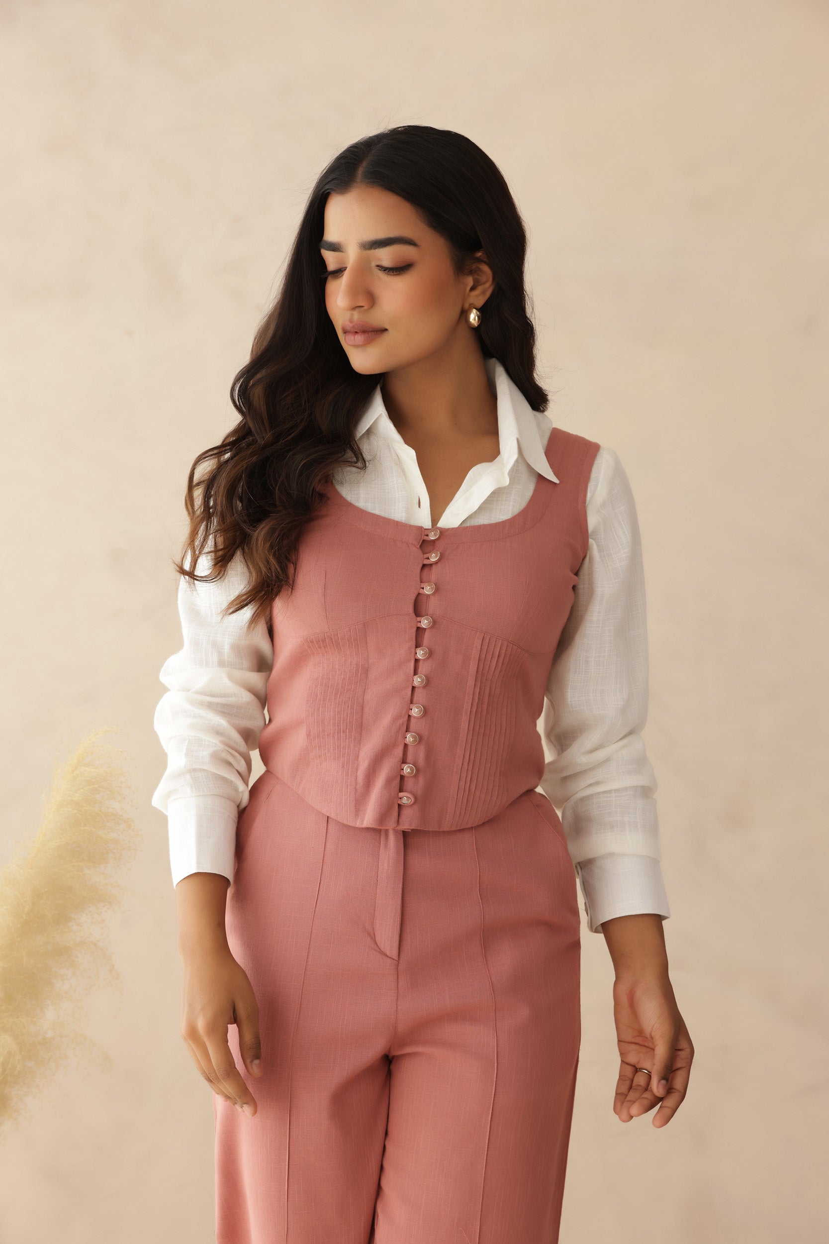 PEACH GLORY COORD SET