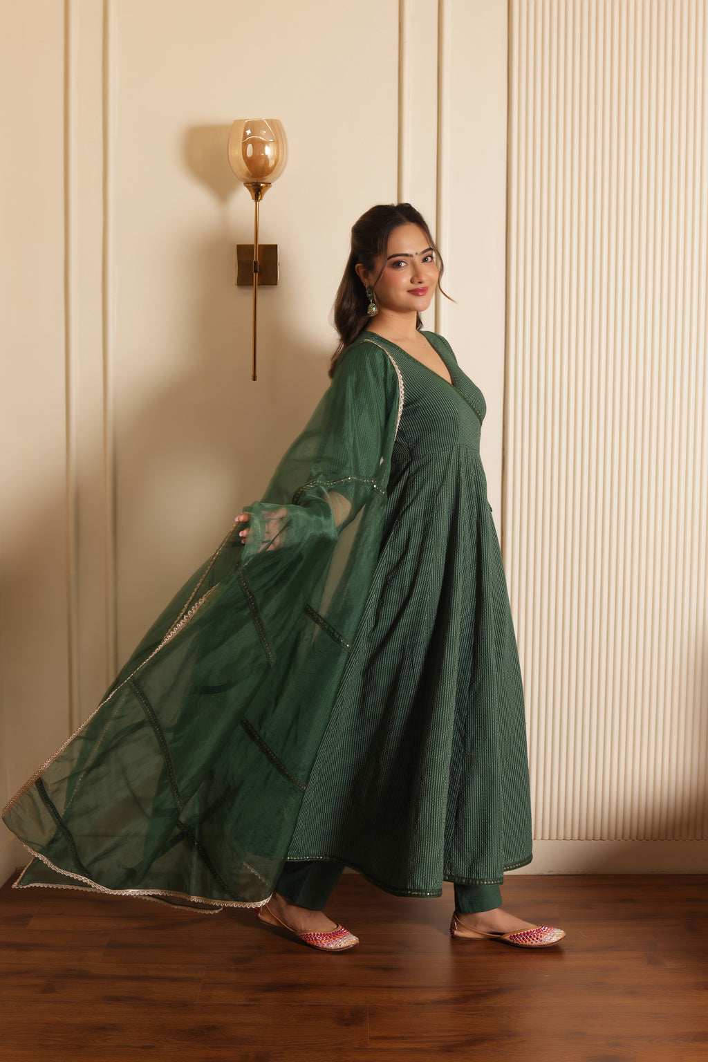 VRINDA KATHA ANGRAKHA SUIT SET