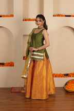 ZEENAT SILK SHARARA SET