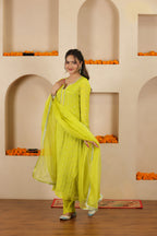 MALLIKA SEQUIN EMBROIDERY SUIT SET