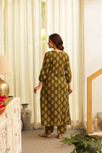 MASTANI COTTON KURTI PANT SET