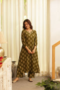 MASTANI COTTON KURTI PANT SET