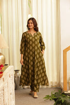 MASTANI COTTON KURTI PANT SET