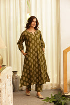 MASTANI COTTON KURTI PANT SET