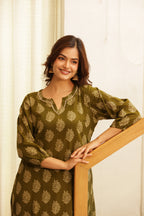 MASTANI COTTON KURTI PANT SET
