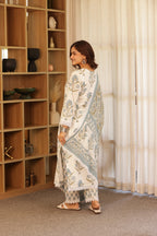 AAYRA COTTON FLORAL SUIT SET