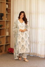 AAYRA COTTON FLORAL SUIT SET