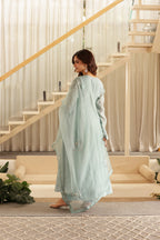 GHAZAL CHANDERI ANARKALI SUIT SET