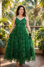 KASHISH GEORGETTE BANDHEJ DRESS