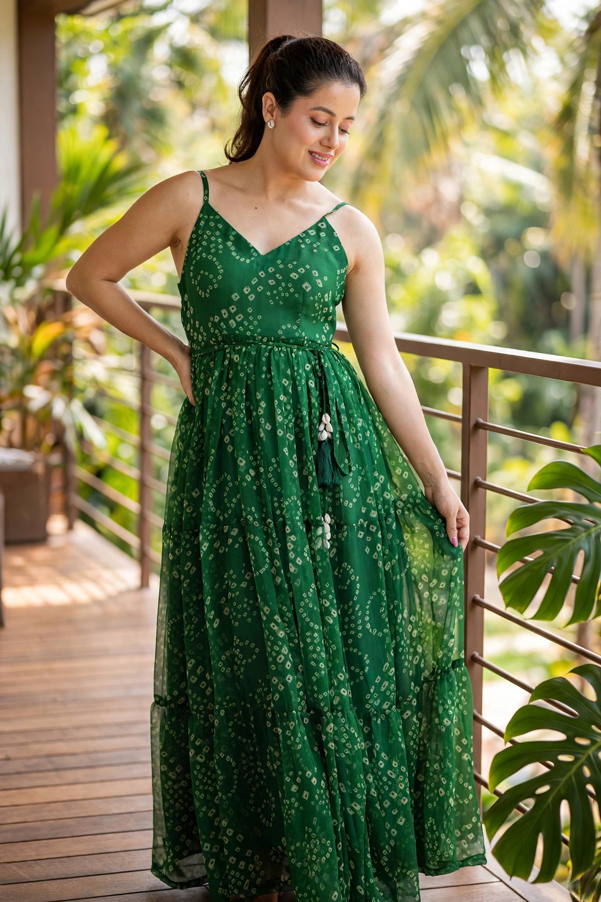 KASHISH GEORGETTE BANDHEJ DRESS
