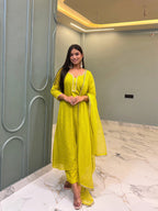 MALLIKA SEQUIN EMBROIDERY SUIT SET