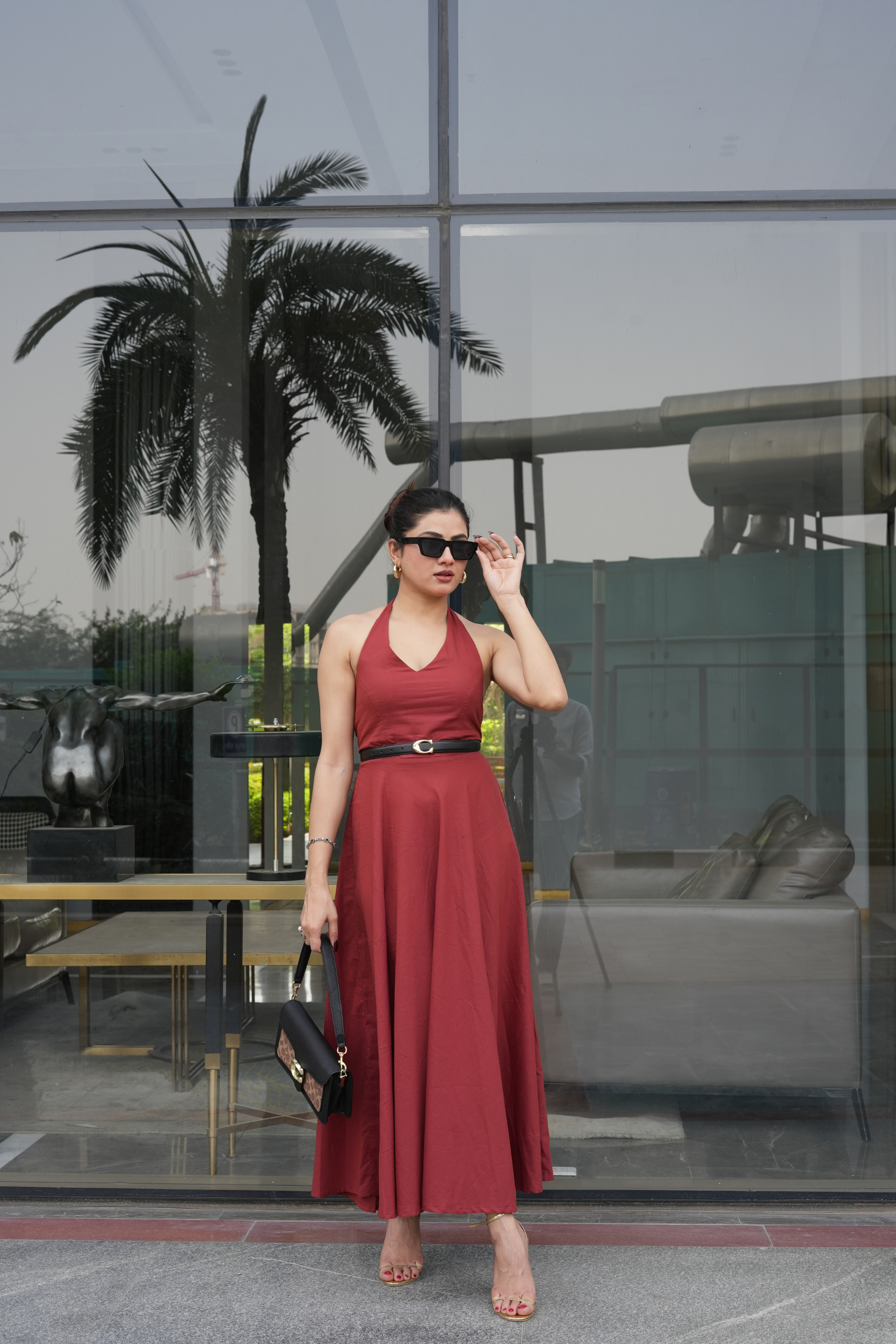 VICTORIA HALTER DRESS