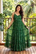 KASHISH GEORGETTE BANDHEJ DRESS