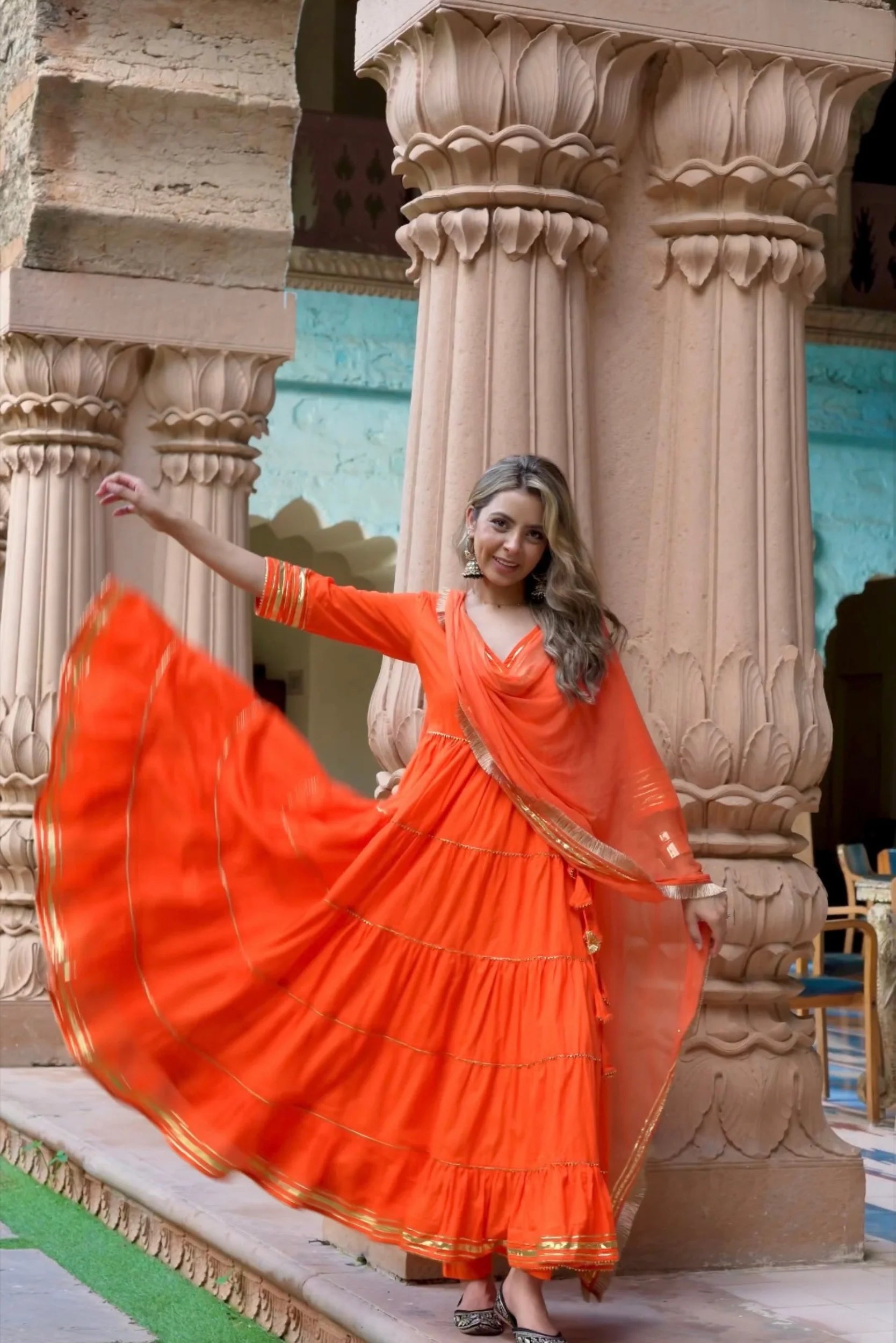 MARWADI RANG COTTON SUIT SET