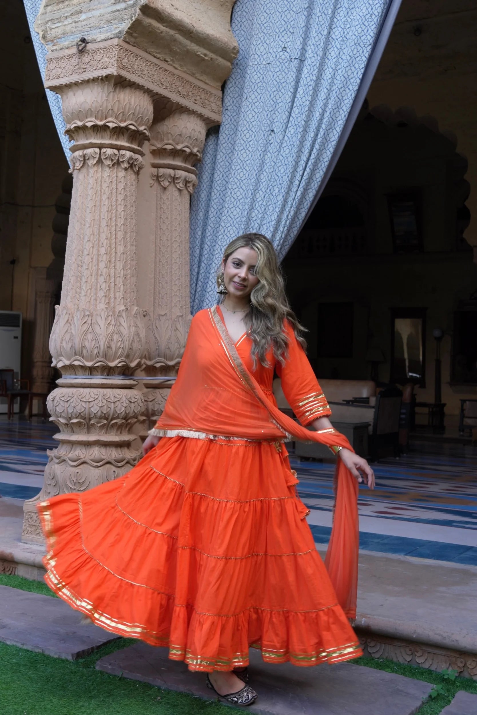 MARWADI RANG COTTON SUIT SET