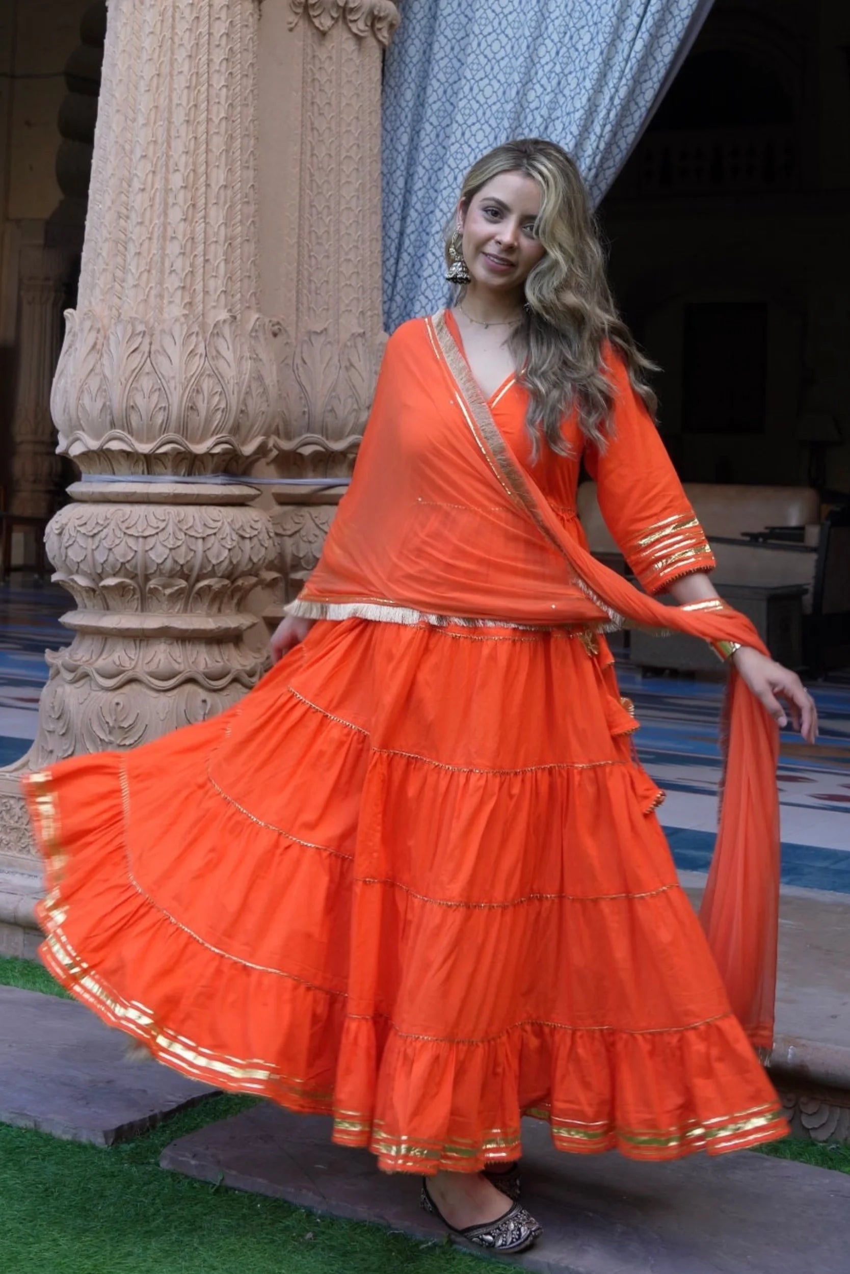 MARWADI RANG COTTON SUIT SET