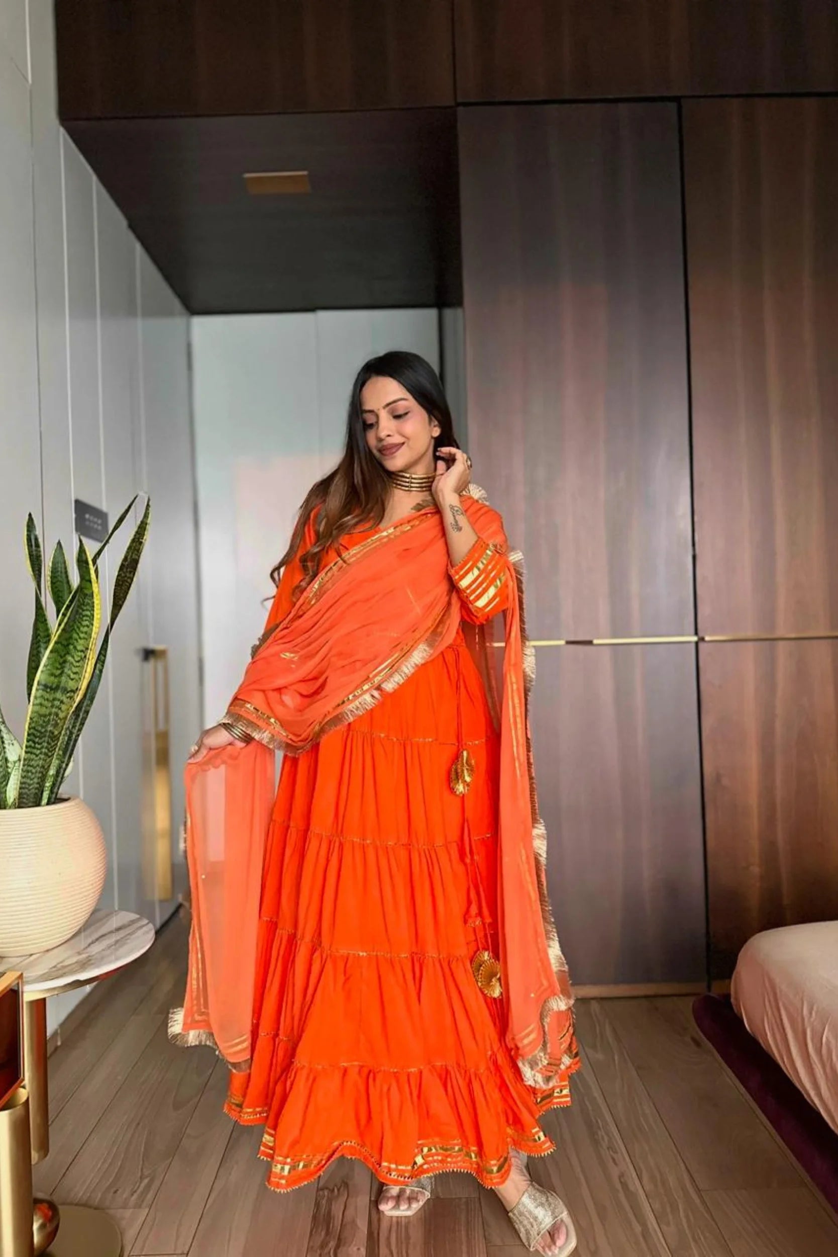 MARWADI RANG COTTON SUIT SET