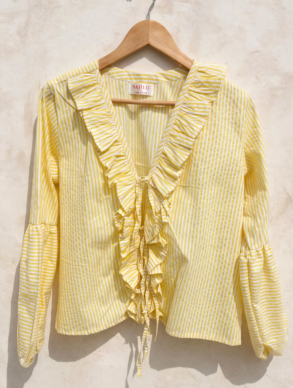 TULIP STRIPES COTTON SHIRT