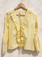 TULIP STRIPES COTTON SHIRT