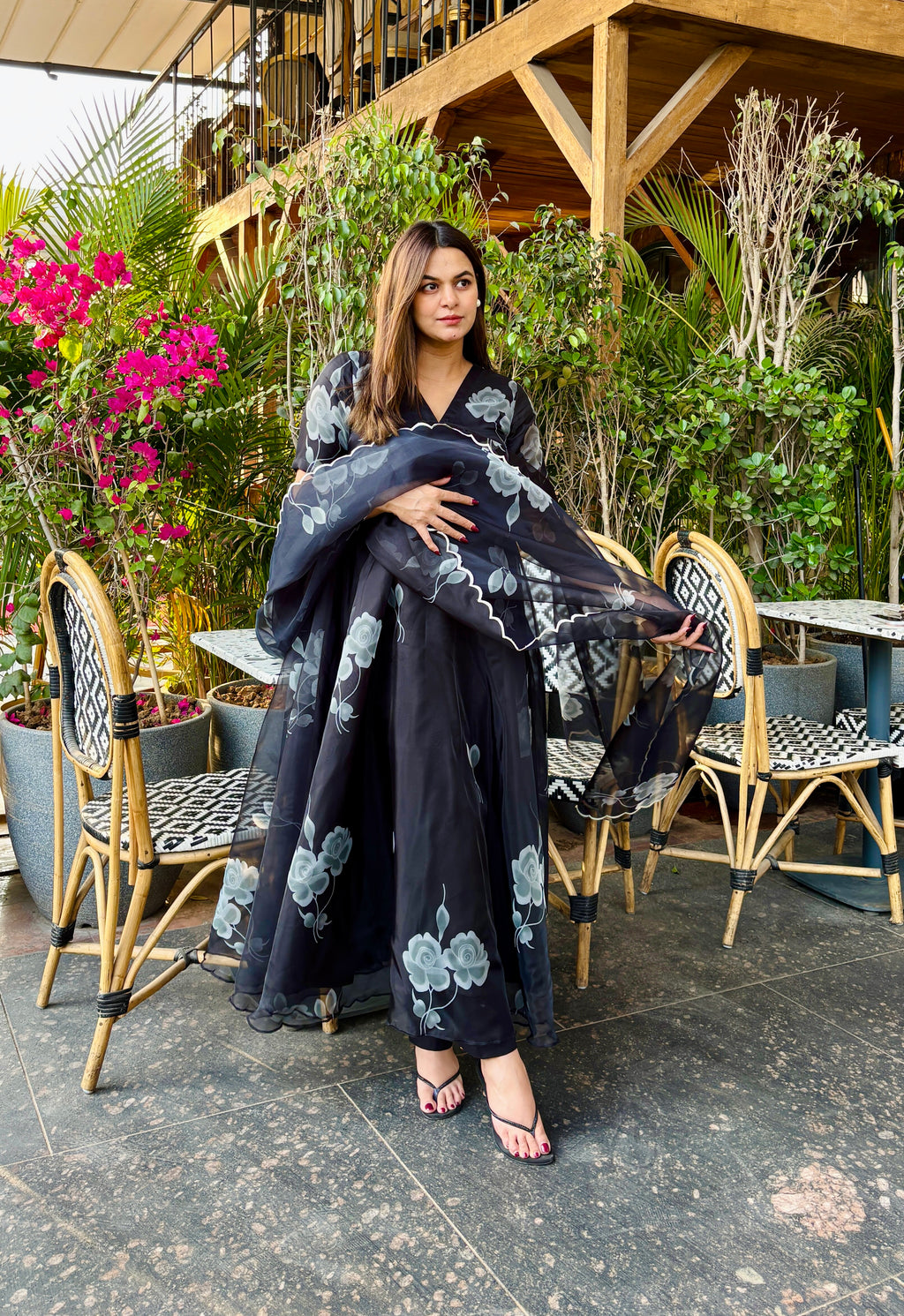 NIGHTINGALE ORGANZA SUIT SET