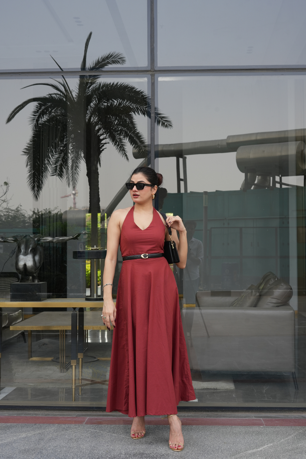 VICTORIA HALTER DRESS